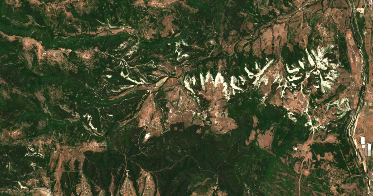 Сателитска карта на Plazište