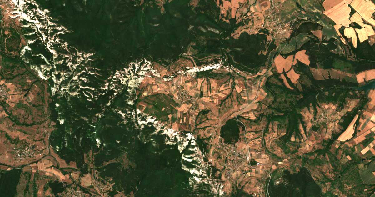 Сателитска карта на Čerešica