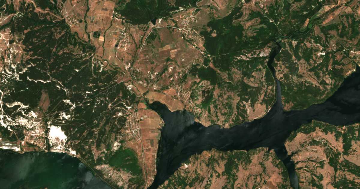 Сателитска карта на Zvezdelina