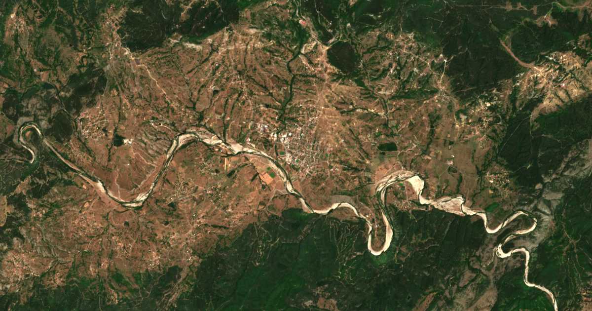 Сателитска карта на Benkovski