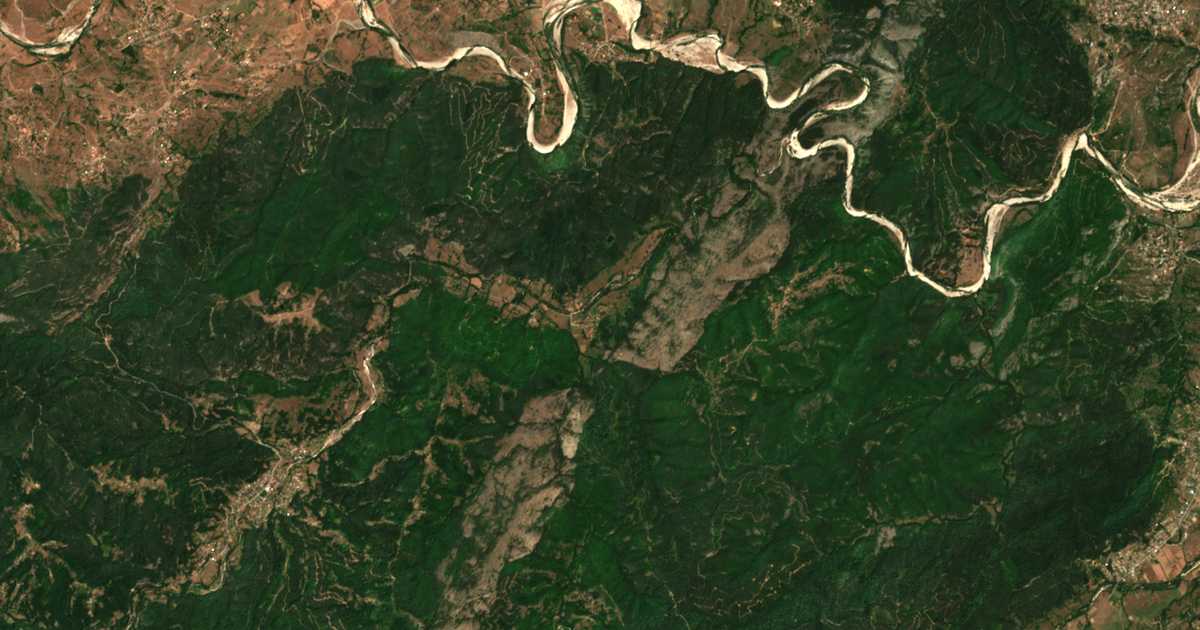 Сателитска карта на Čičevo