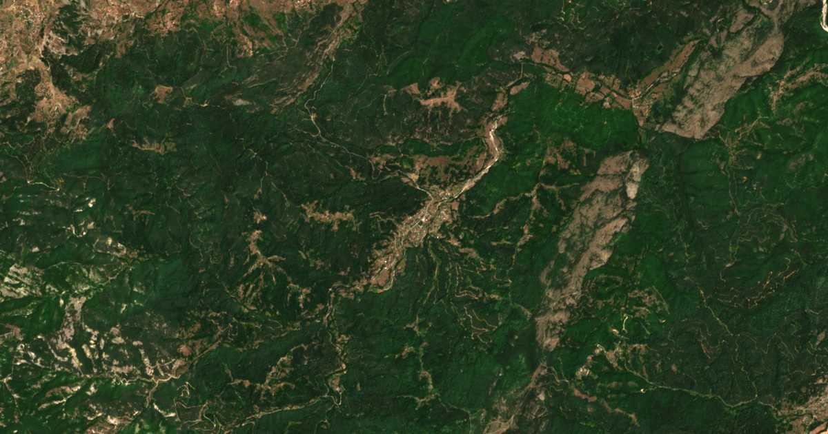 Сателитска карта на Drangovo