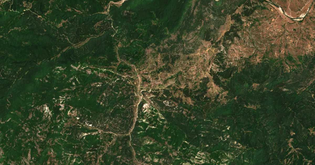 Сателитска карта на Gorski Izvor