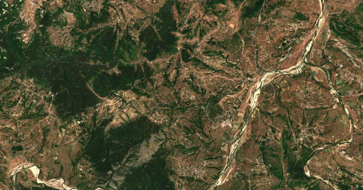 Сателитска карта на Hadžijsko