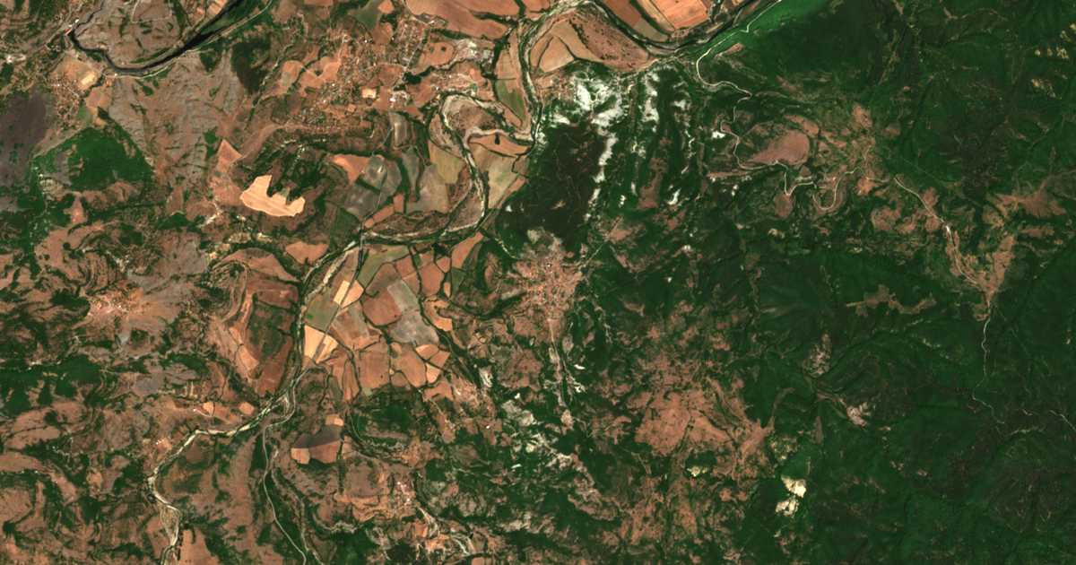 Сателитска карта на Morjanci