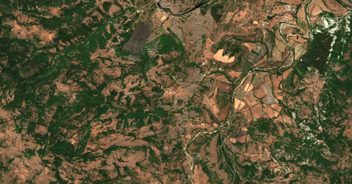 Сателитска карта на Stari čal