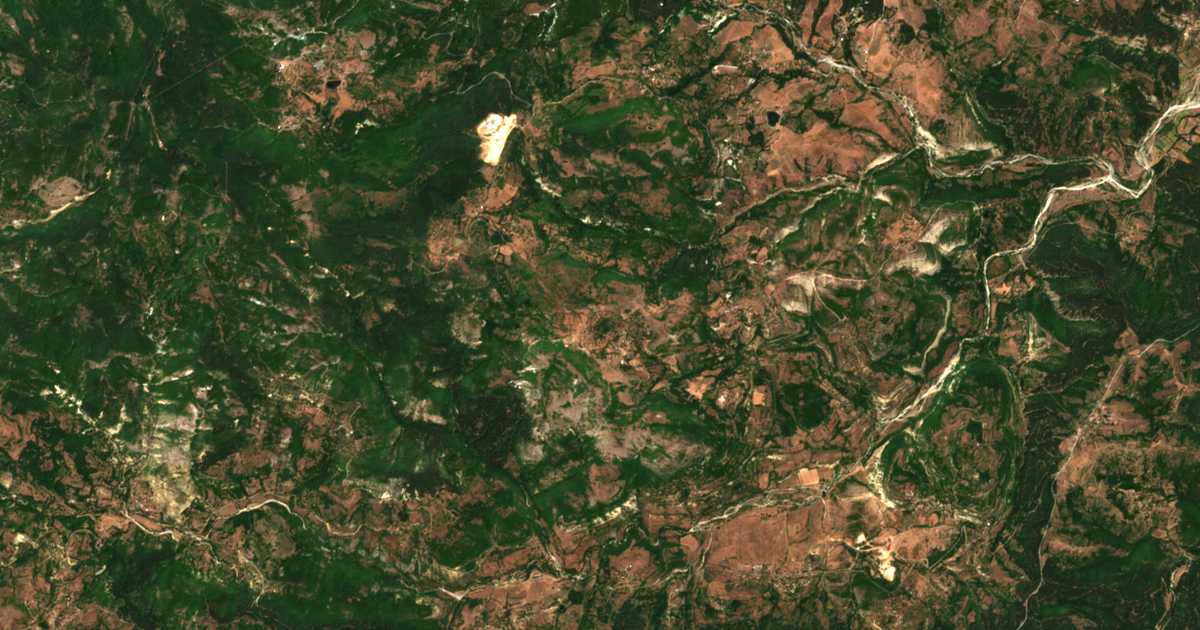 Сателитска карта на Sedefče