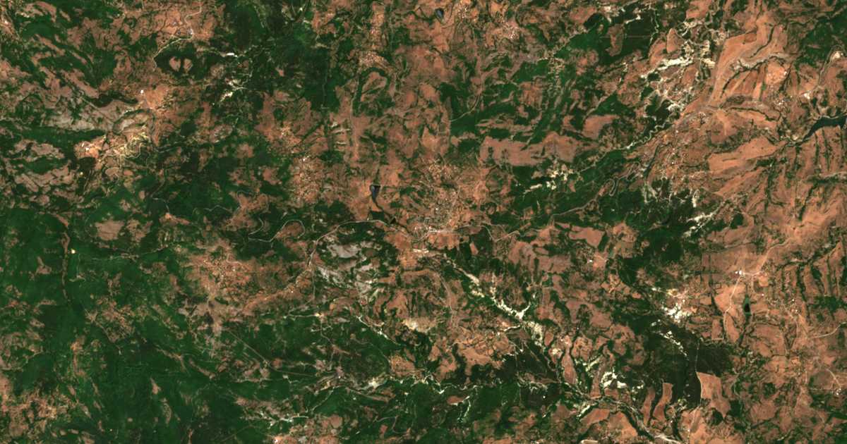 Сателитска карта на Zvezdel