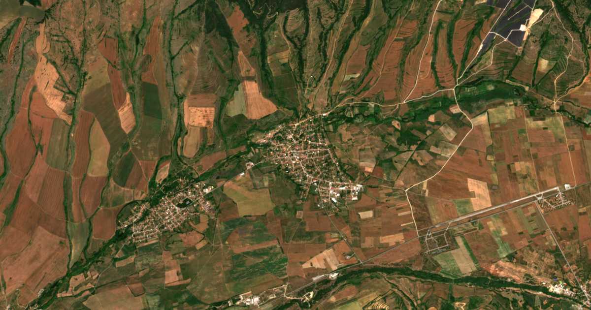 Сателитска карта на Krajnici