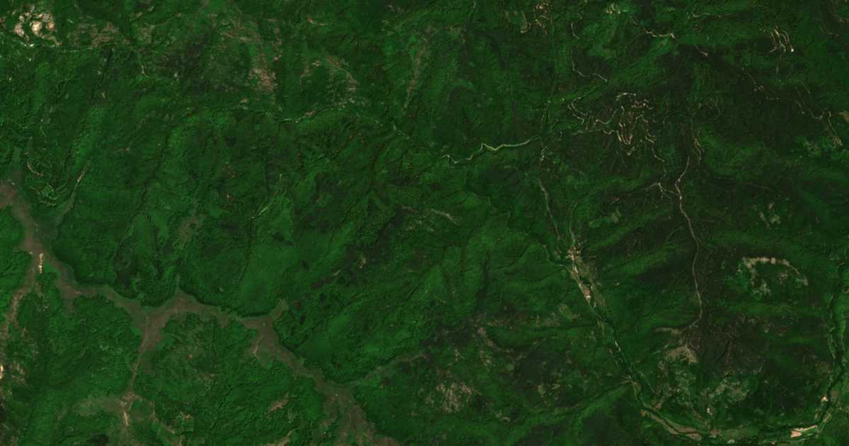 Сателитска карта на Čekanec