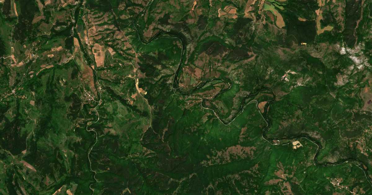 Сателитска карта на Pastuh