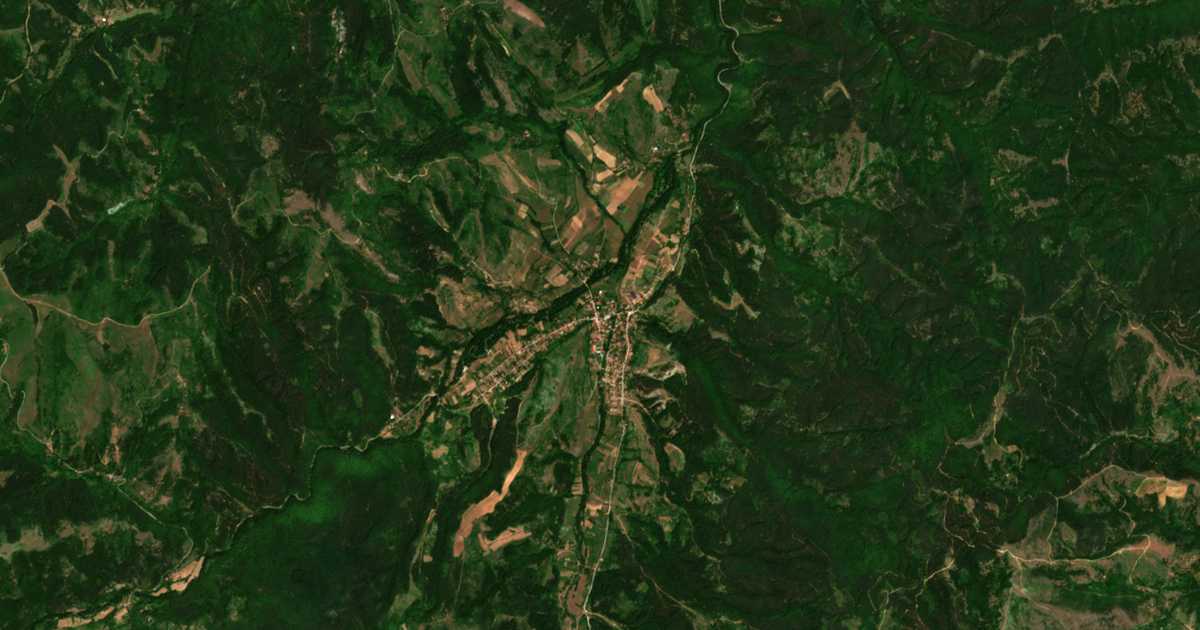 Сателитска карта на Vaksevo
