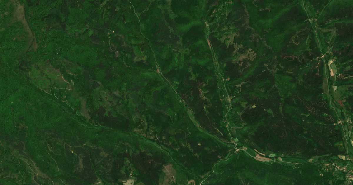 Сателитска карта на Češljanci