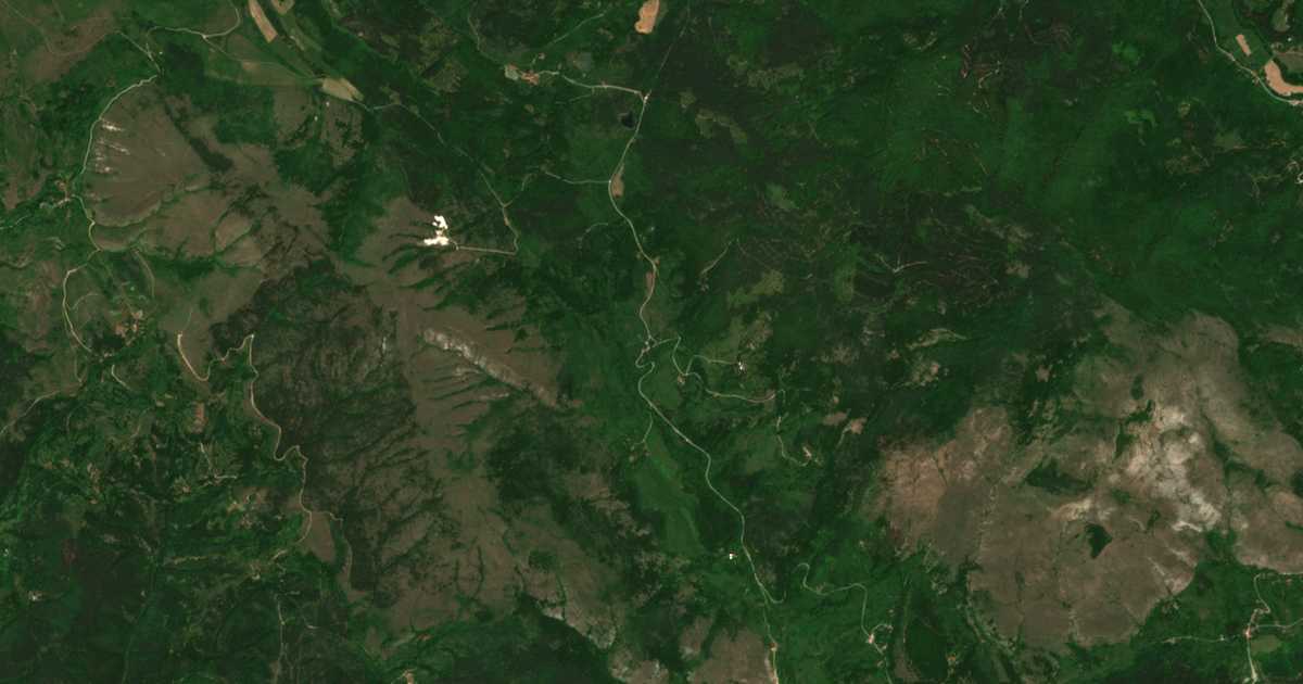 Сателитска карта на Gorni Koriten