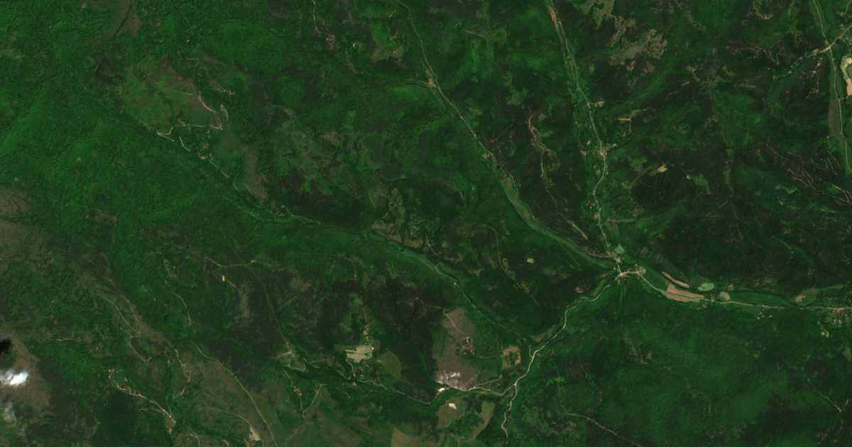 Сателитска карта на Gorno Kobile