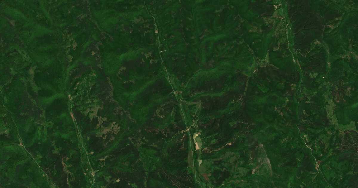 Сателитска карта на Kosovo