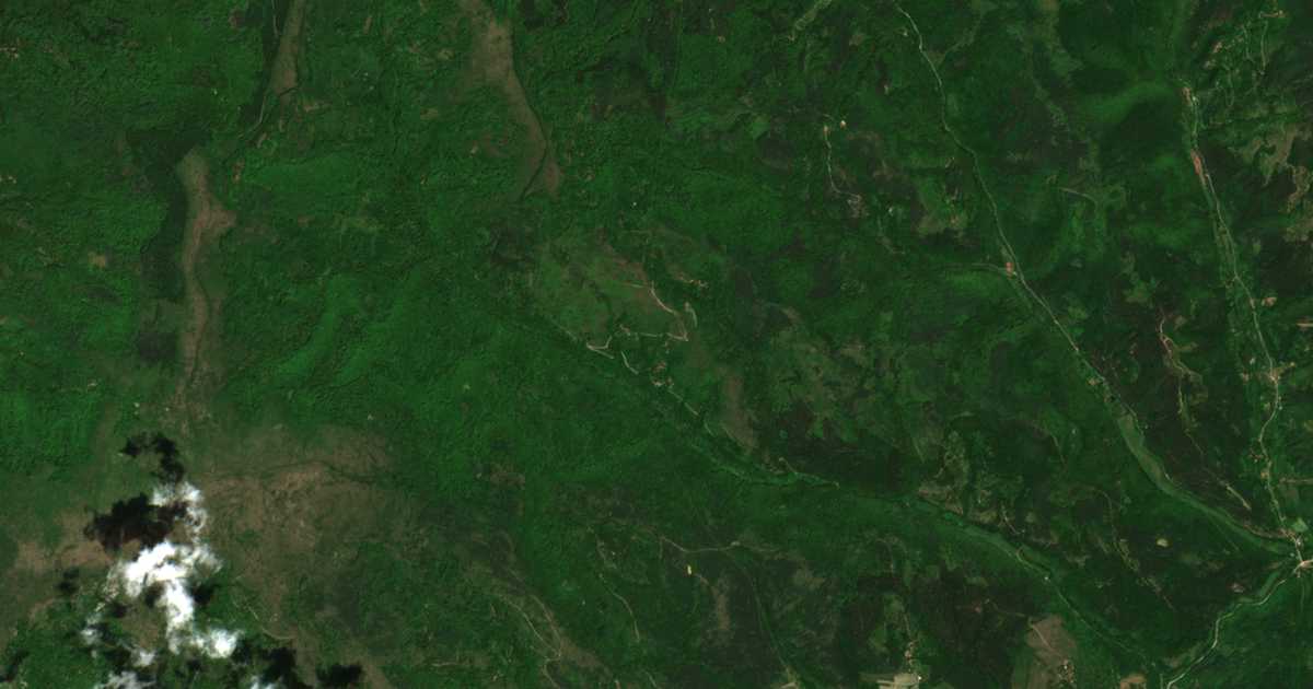 Сателитска карта на Metohija