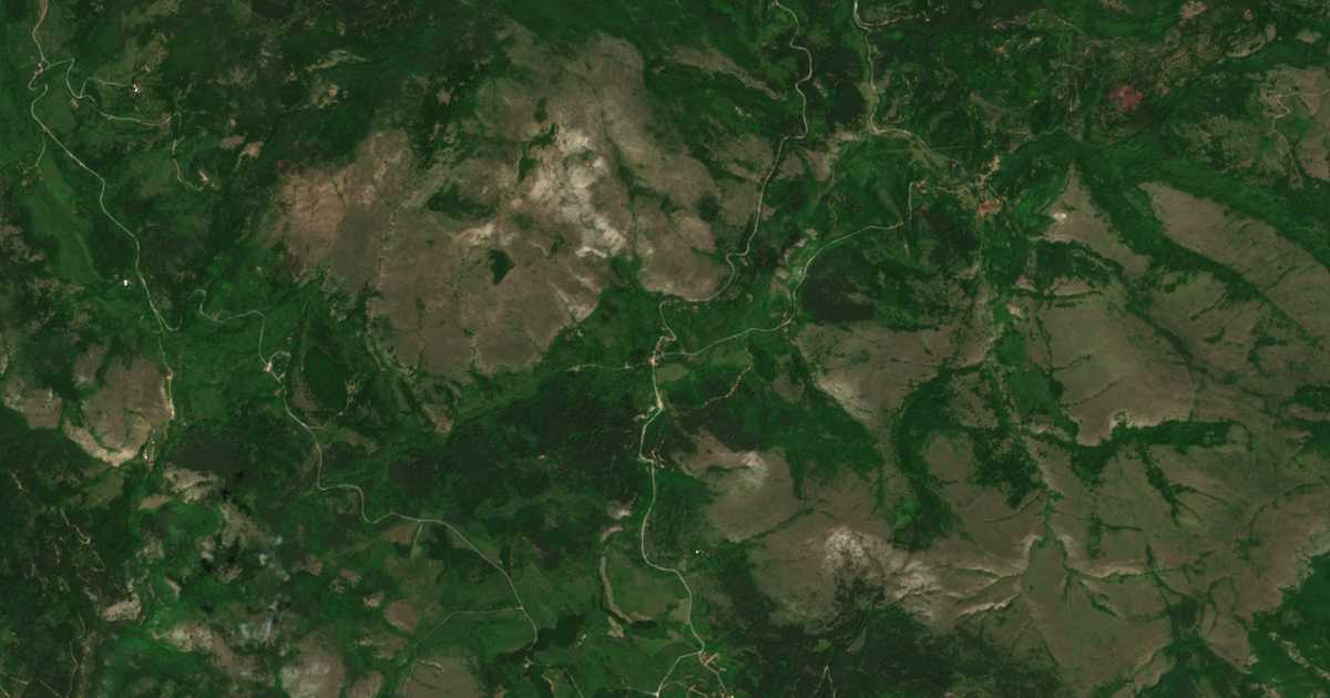 Сателитска карта на Sušica