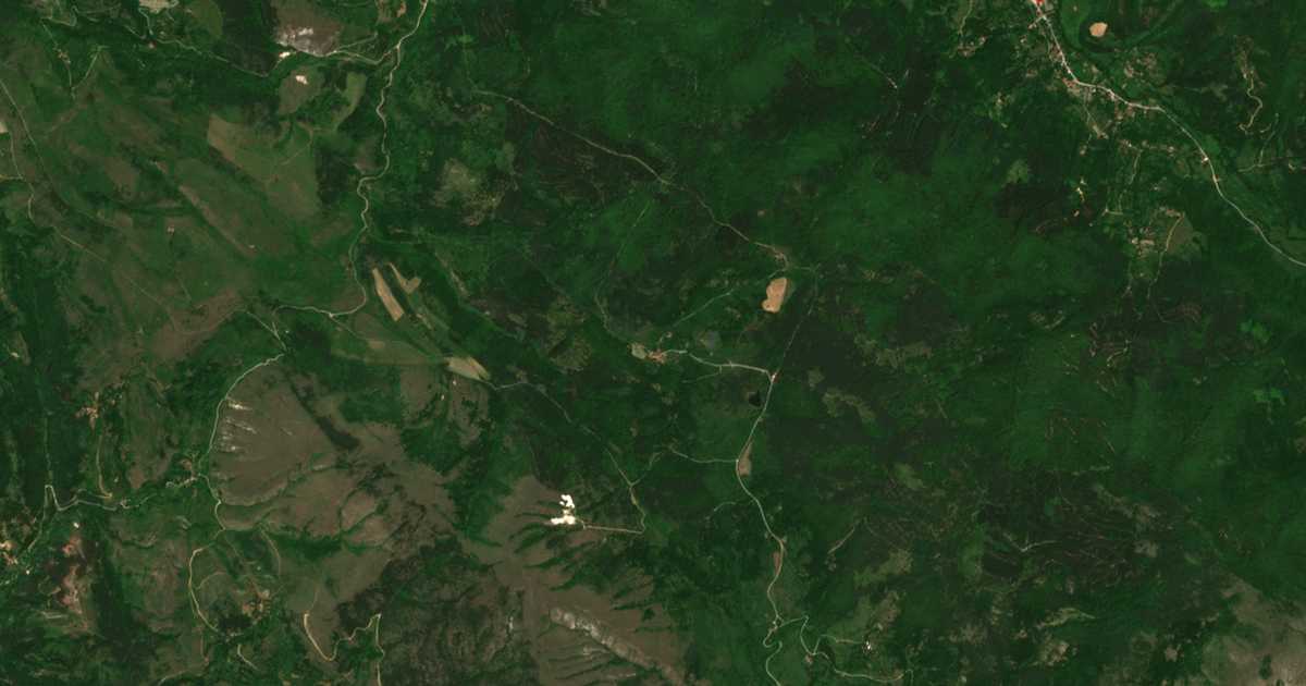 Сателитска карта на Uši
