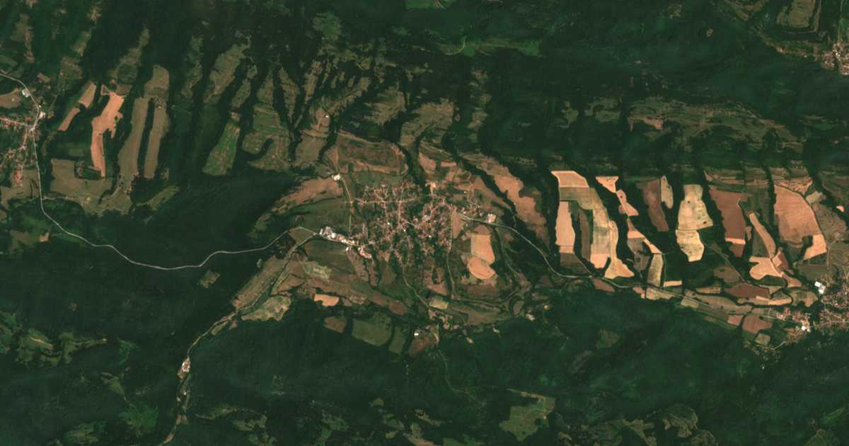 Сателитска карта на Borima