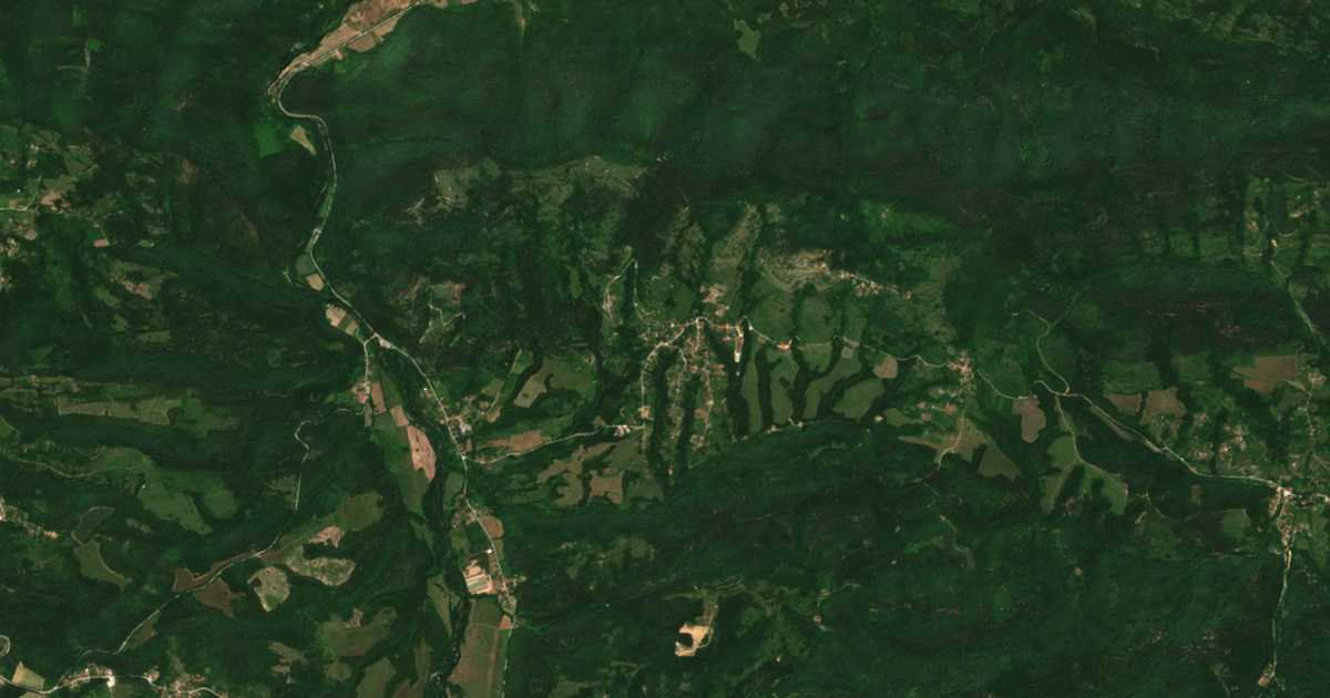 Сателитска карта на Gumoštnik