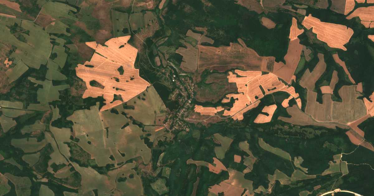 Сателитска карта на Dragana