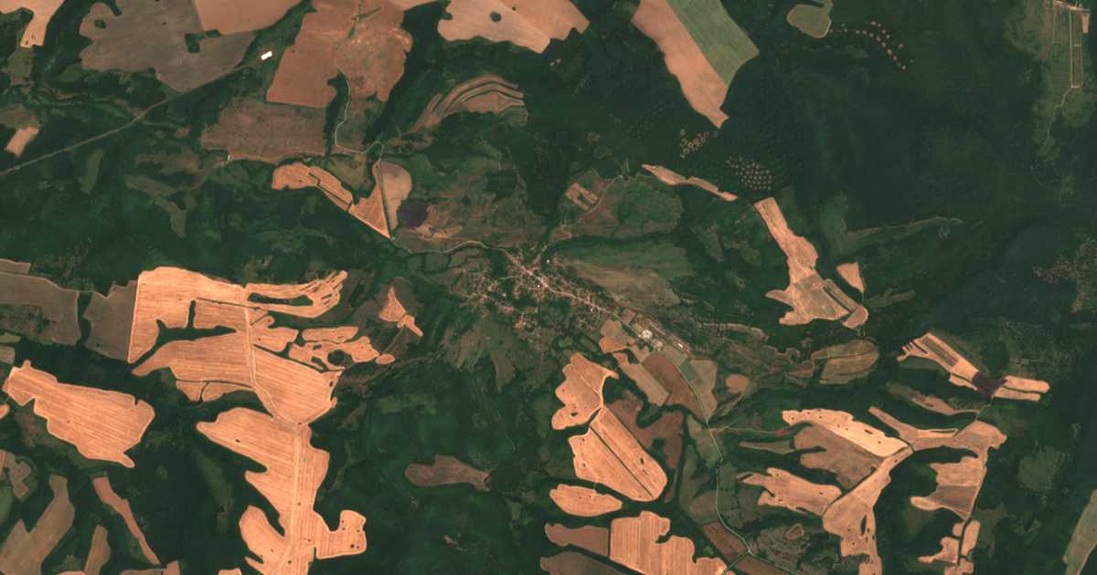 Сателитска карта на Katunec