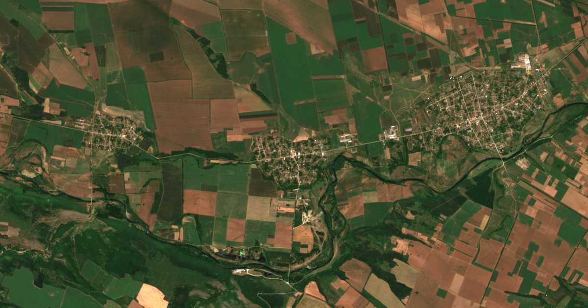 Сателитска карта на Gromšin
