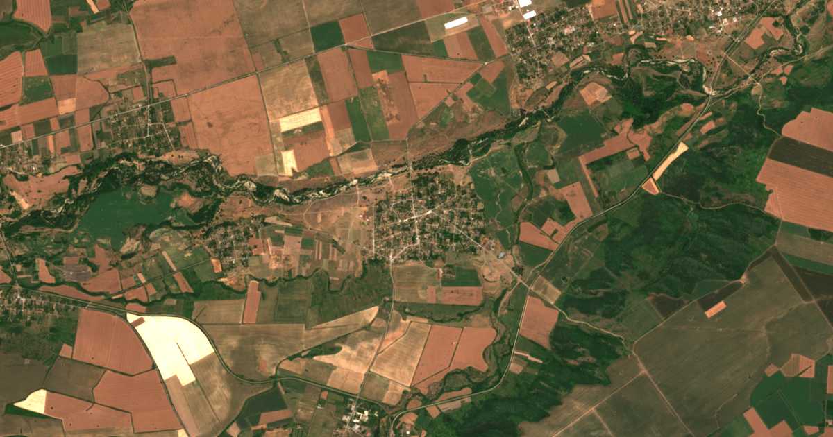 Сателитска карта на Kriva Bara