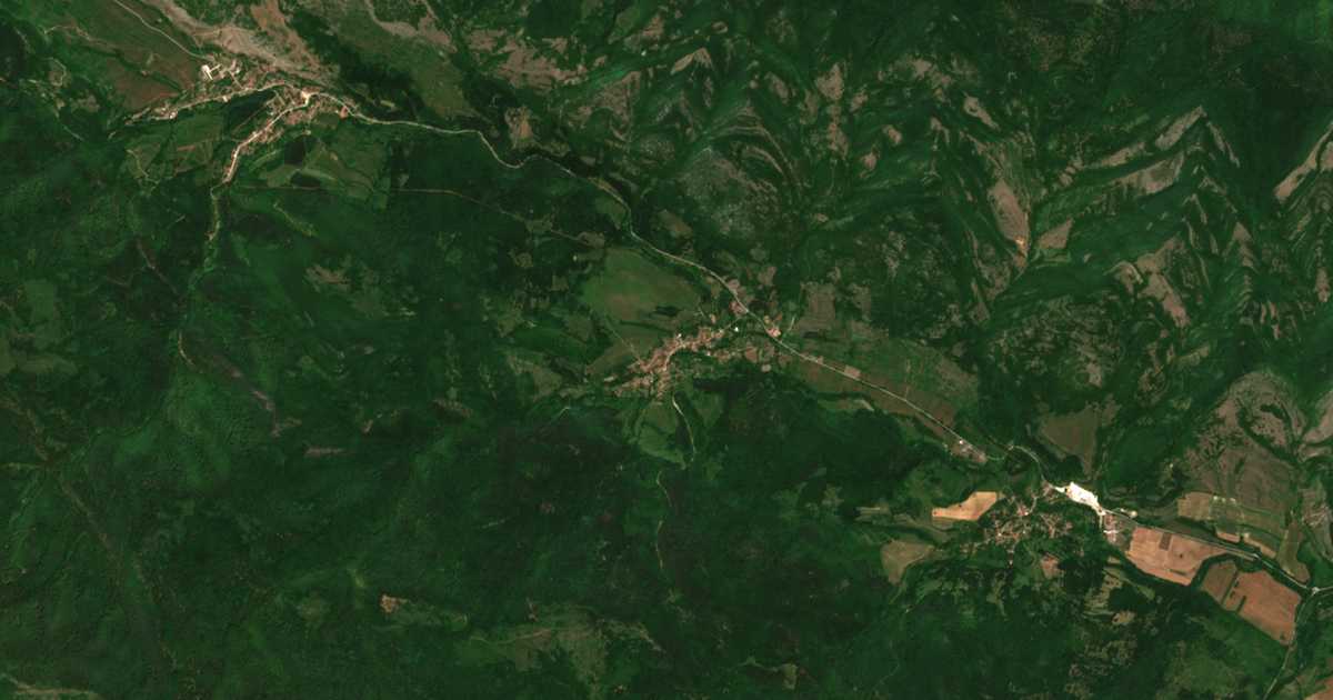 Сателитска карта на Gorna Luka