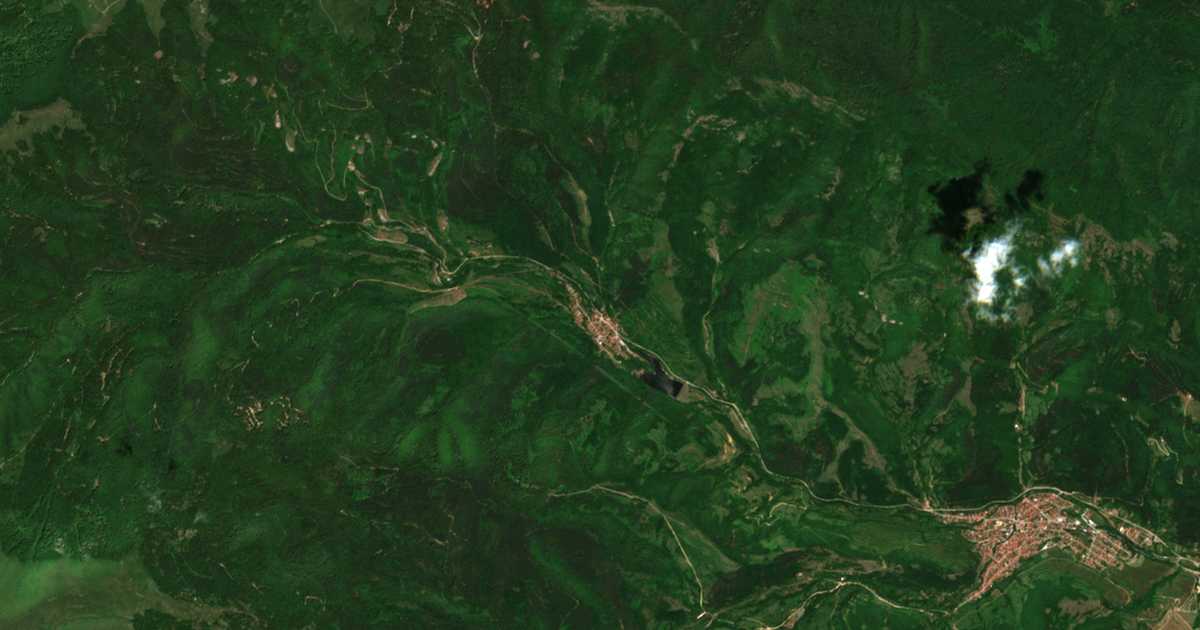 Сателитска карта на Martinovo