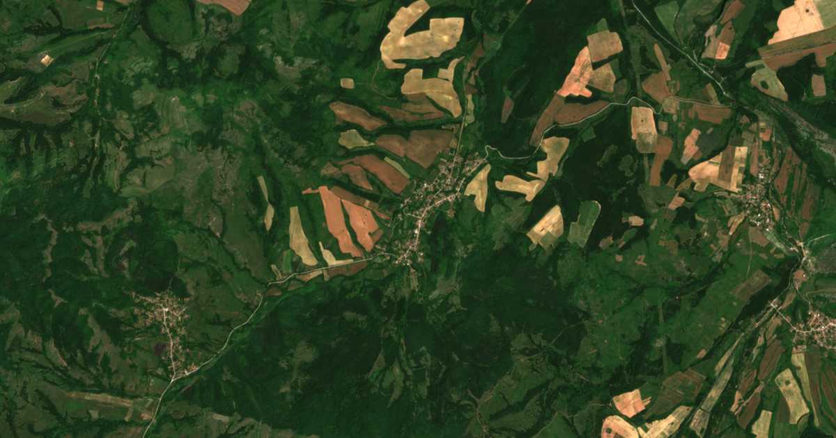 Сателитска карта на Čerkaski