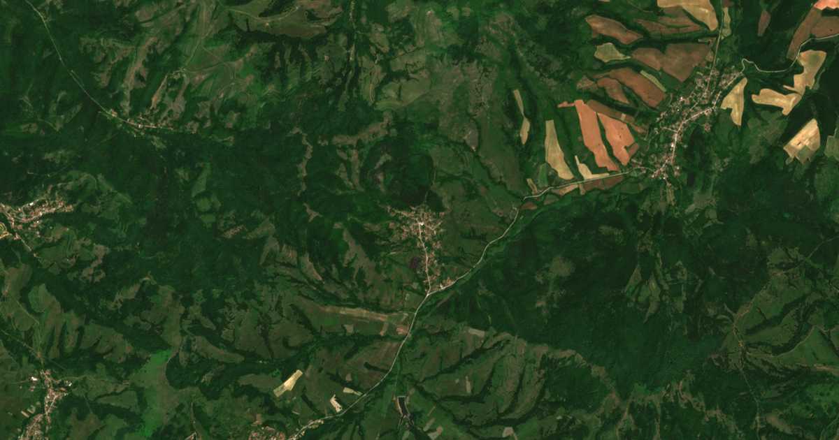 Сателитска карта на Draganica