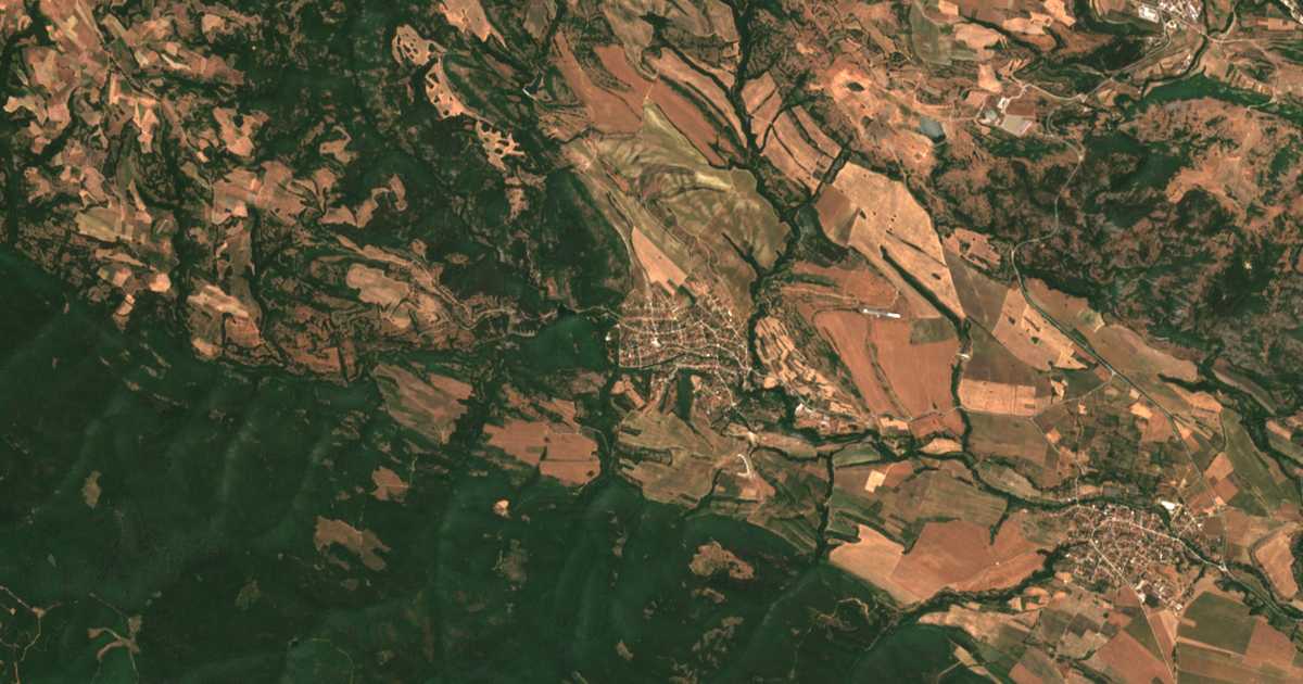 Сателитска карта на Banja