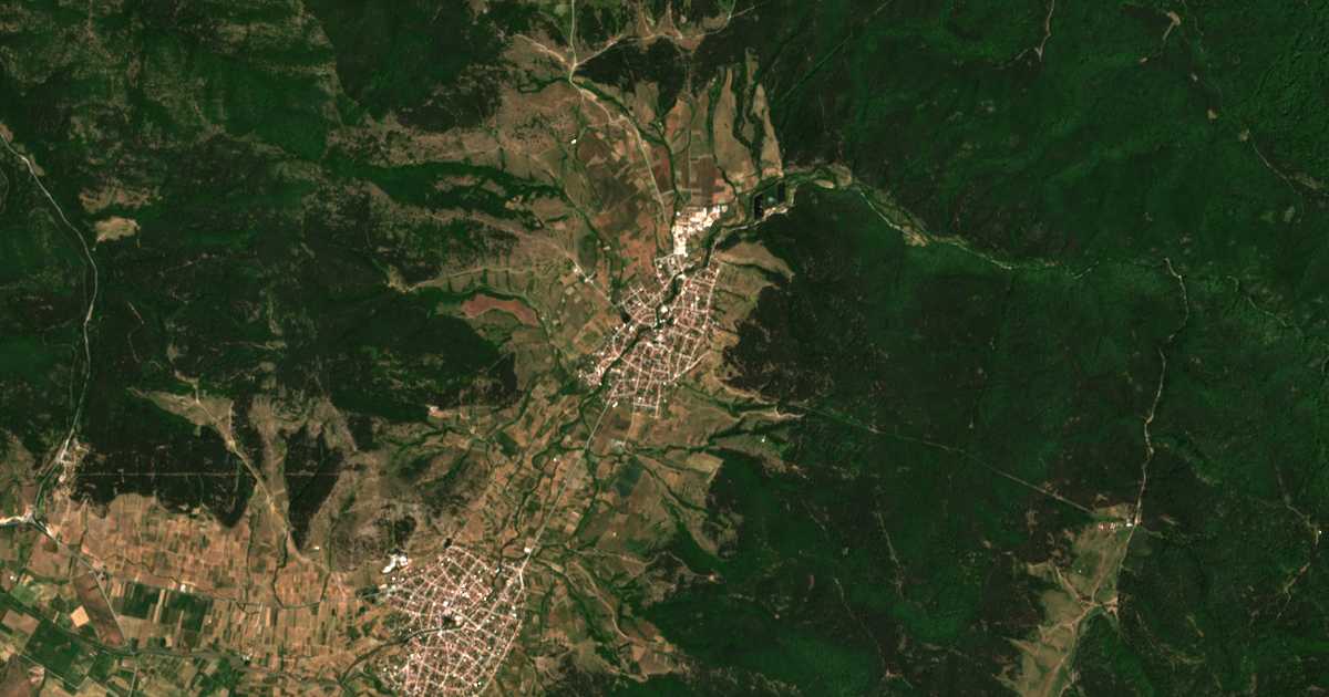 Сателитска карта на Dorkovo