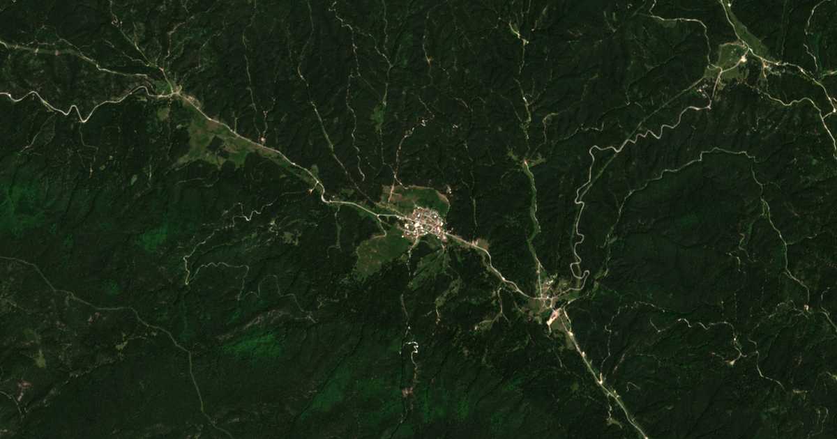 Сателитска карта на Побит Кам’к