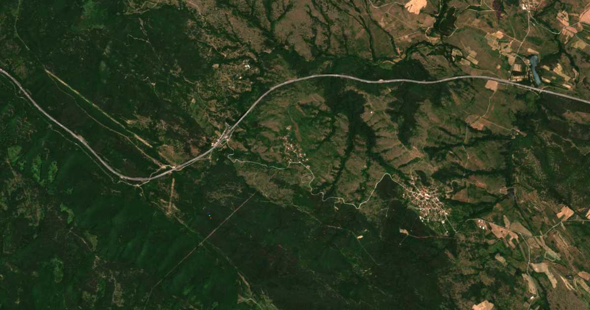Сателитска карта на Gorno vǎršilo