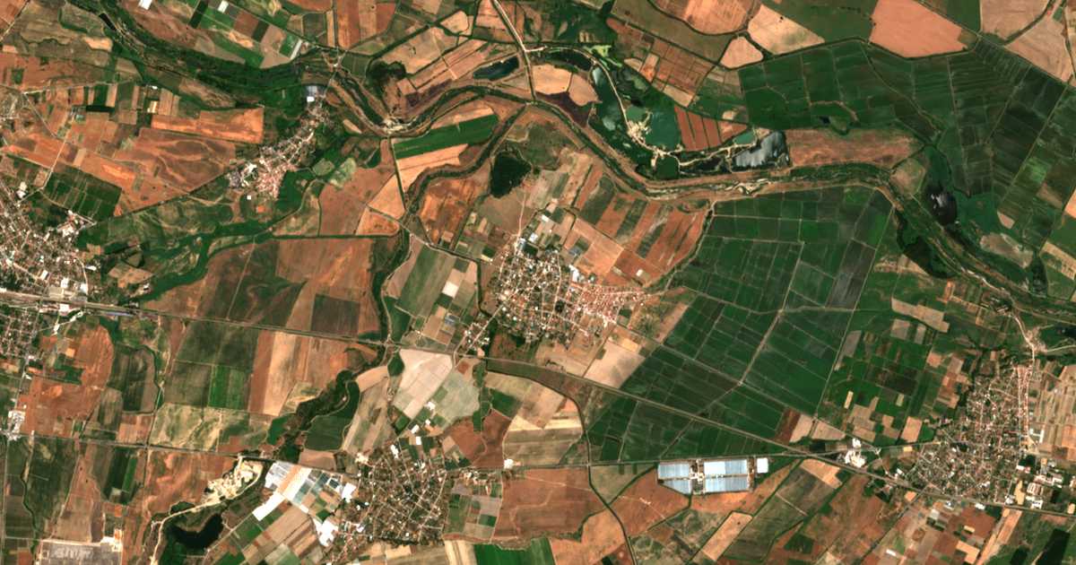 Сателитска карта на Kovačevo
