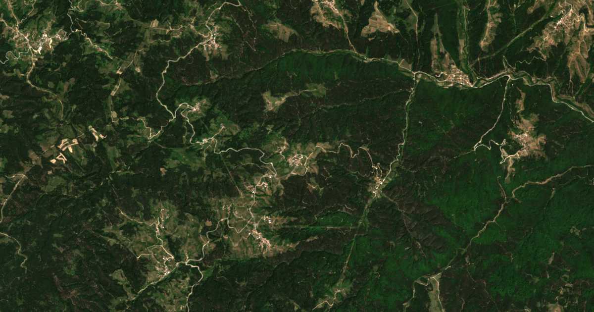 Сателитска карта на Gorna Dǎbeva