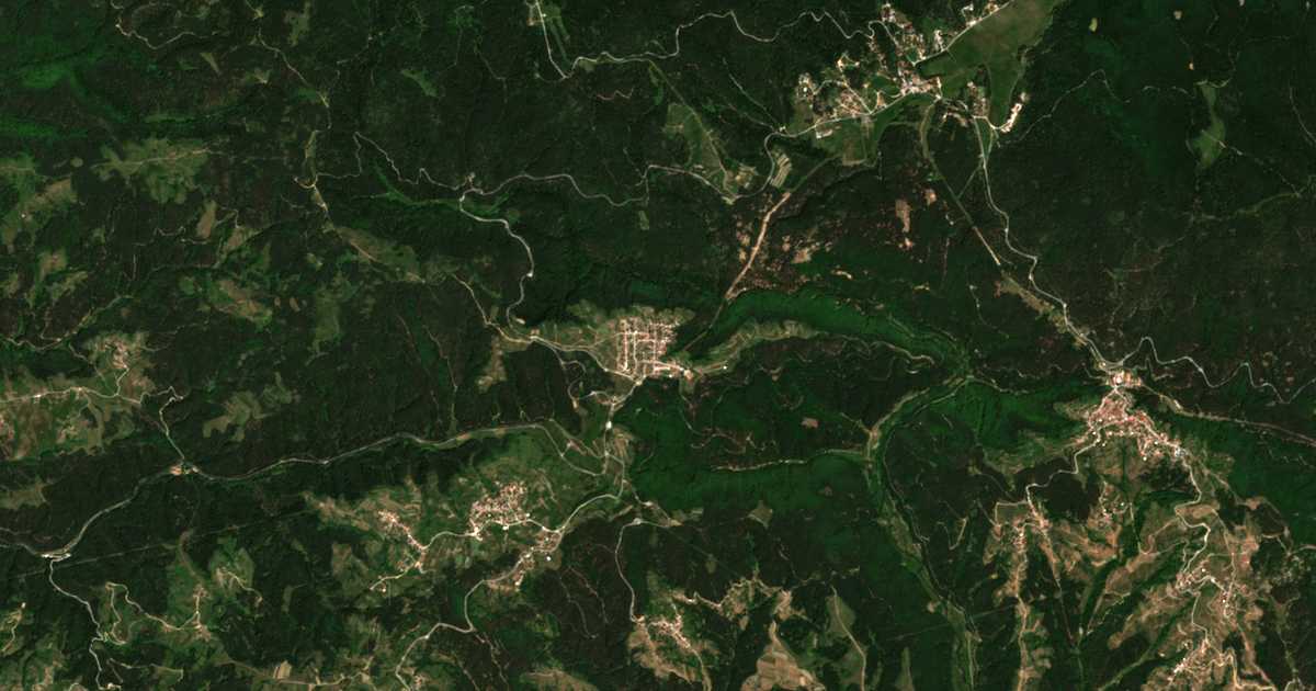 Сателитска карта на Pašovi