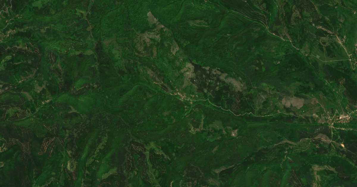 Сателитска карта на Gorna Sekirna