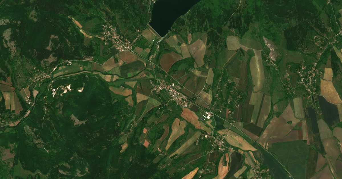 Сателитска карта на Kalište