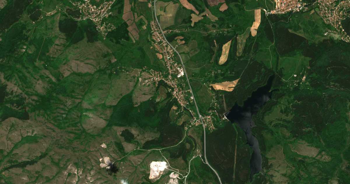Сателитска карта на Studena