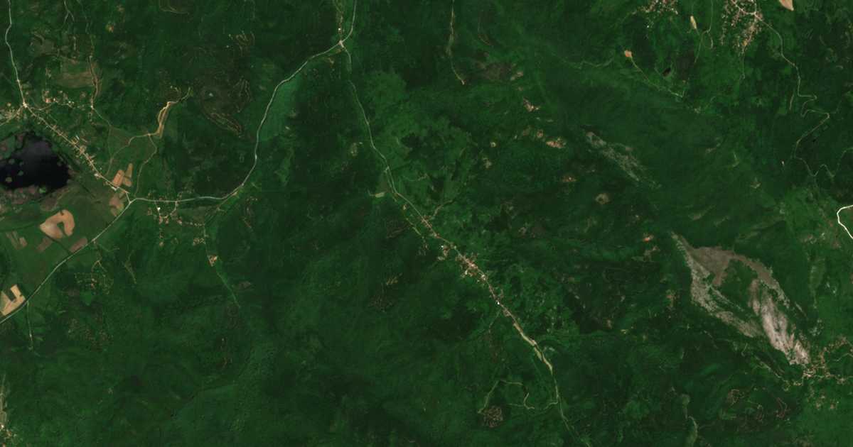 Сателитска карта на Ugljarci