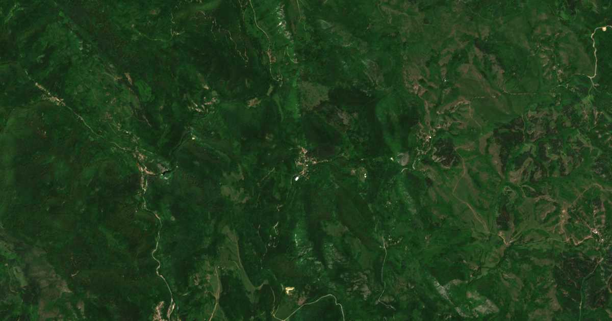 Сателитска карта на Банкја
