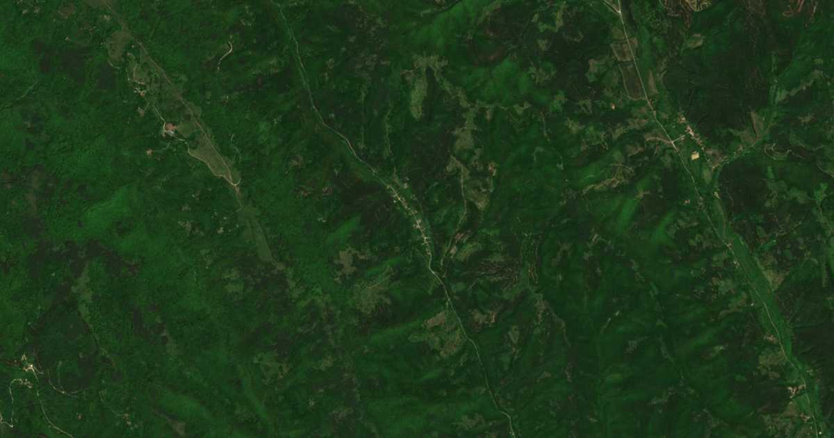 Сателитска карта на Долга Лука