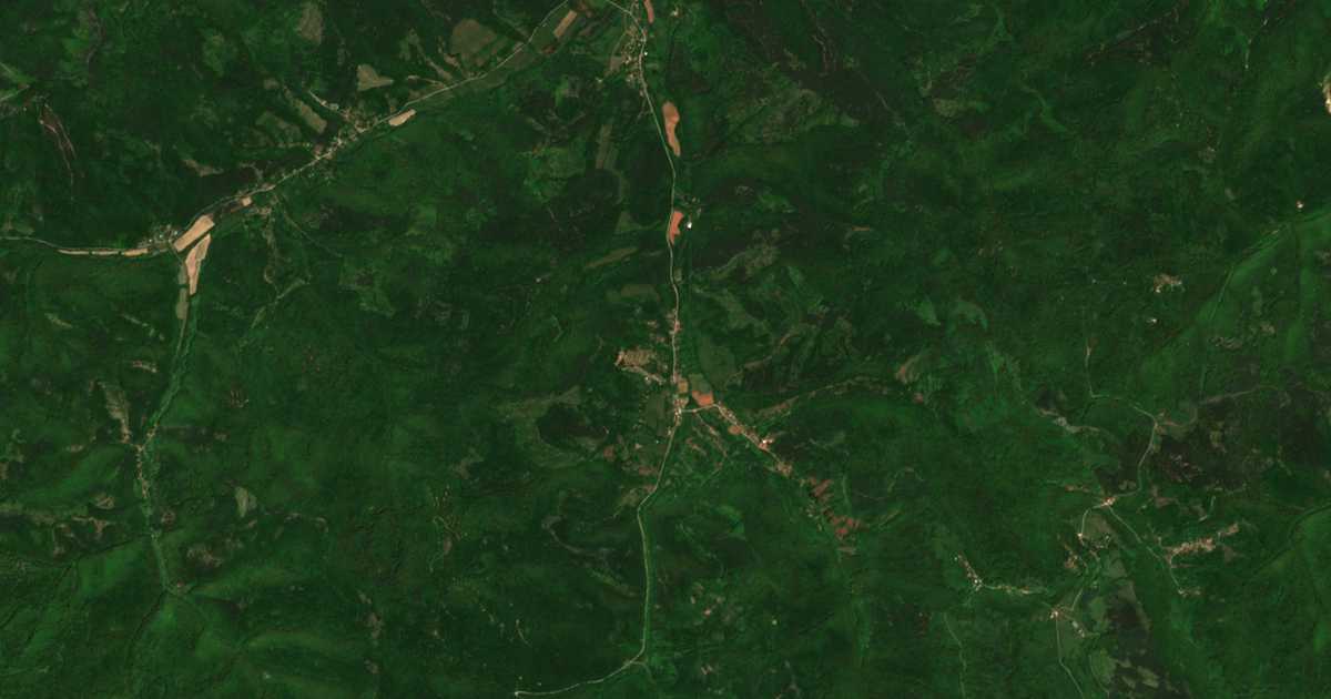 Сателитска карта на Мрамор