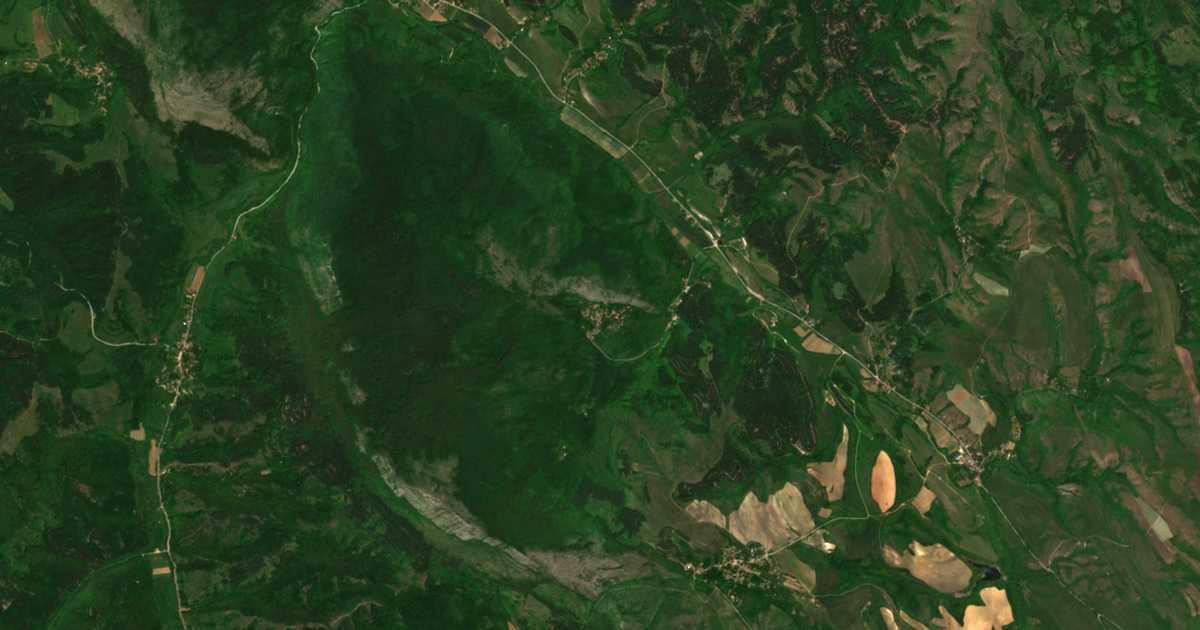 Сателитска карта на Парамун