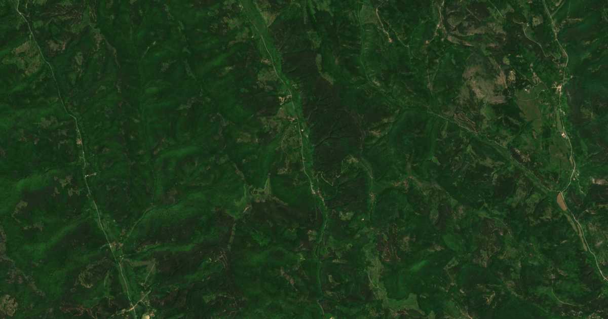 Сателитска карта на Пенќовци