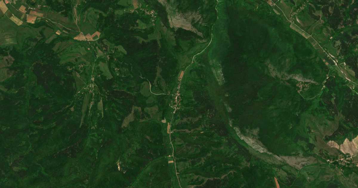 Сателитска карта на Велиново